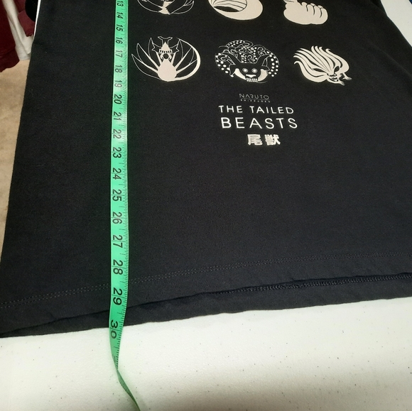 Naruto Shippuden The Tailed Beasts Short Sleeve Tshirt Men's Sz L Anime Manga - Picture 7 of 7